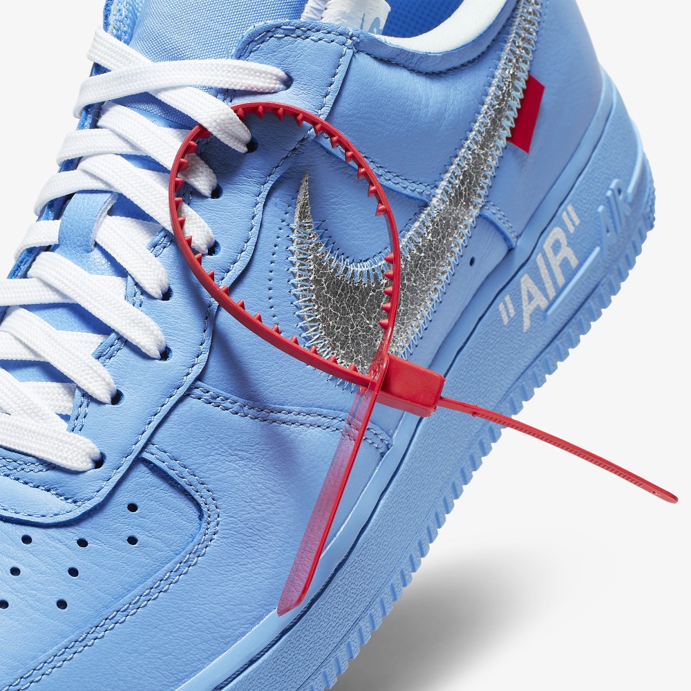 Off white air 2024 force 1 baby blue